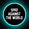 An eye-catching Ohio neon sign with vibrant LED RGB lighting spelling out 'Against The World'.