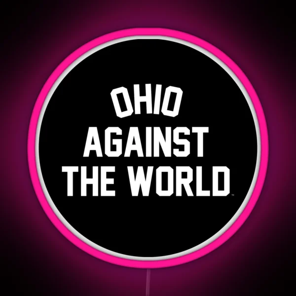 Ohio Against The World Led RGB Neon Sign