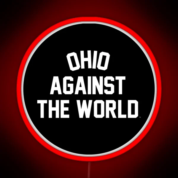 Ohio Against The World Led RGB Neon Sign