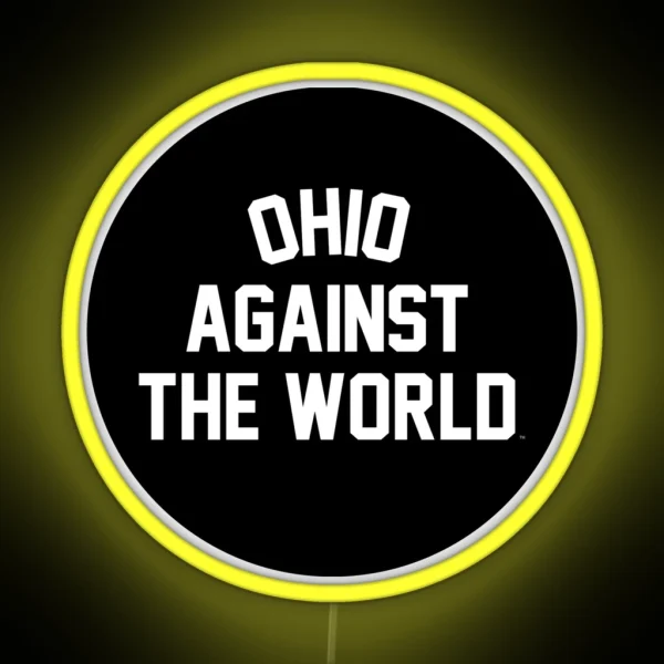 Ohio Against The World Led RGB Neon Sign