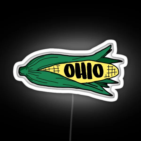 Ohio Corn RGB Neon Sign