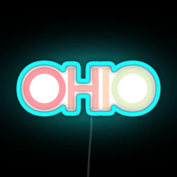 Ohio Led RGB Neon Sign