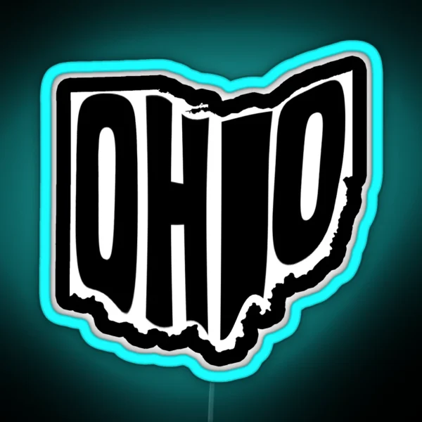 Ohio RGB Neon Sign