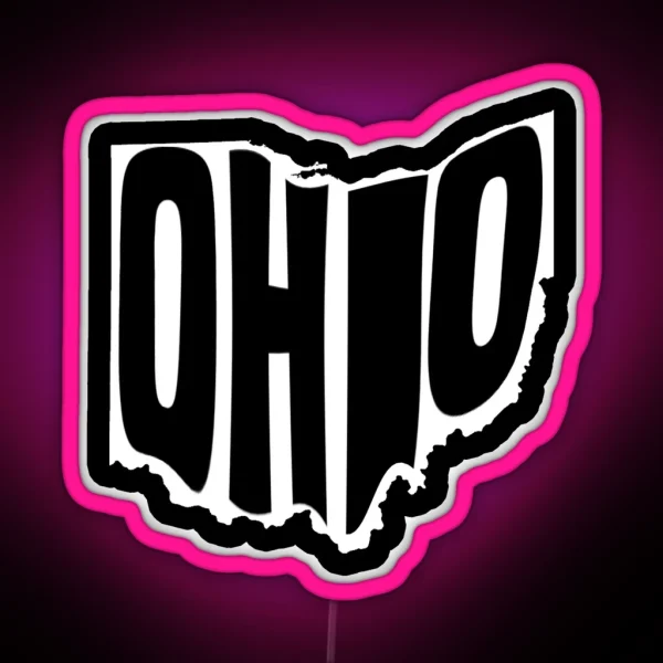 Ohio RGB Neon Sign