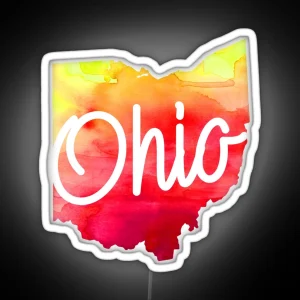 Ohio RGB Neon Sign