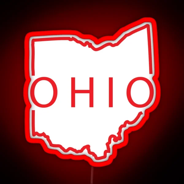Ohio RGB Neon Sign