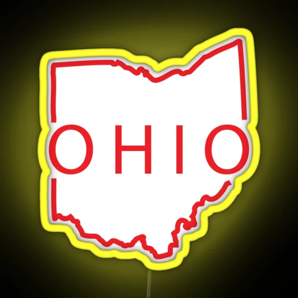 Ohio RGB Neon Sign