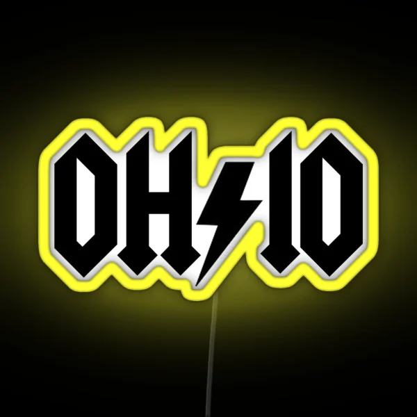 Ohio RGB Neon Sign
