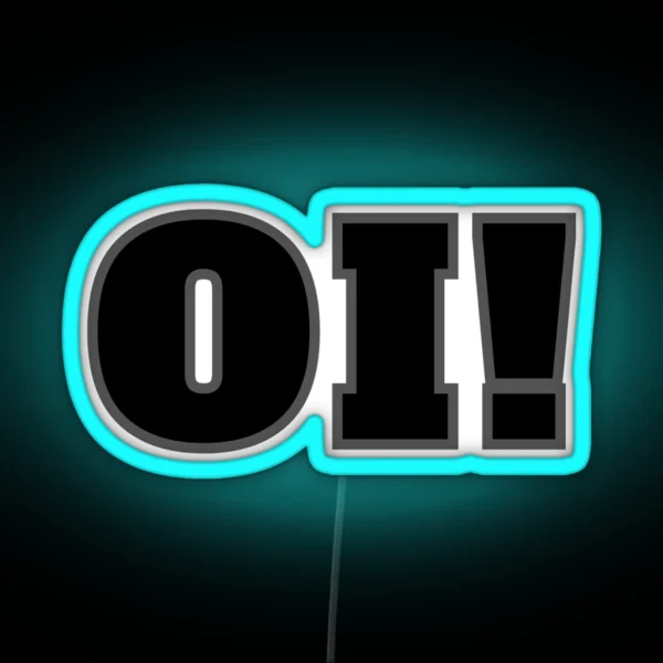 Oi RGB Neon Sign