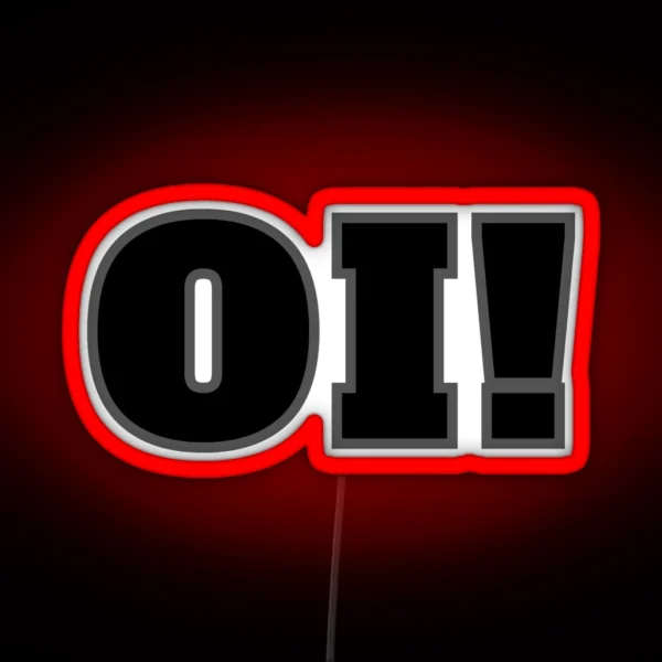 Oi RGB Neon Sign