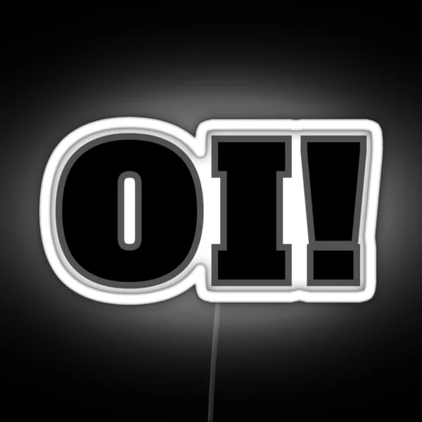 Oi RGB Neon Sign
