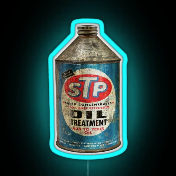 Oil Can RGB Neon Sign