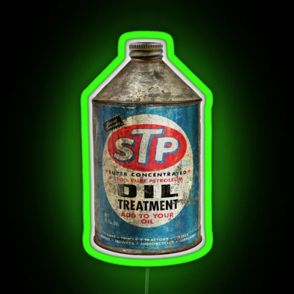 Oil Can RGB Neon Sign