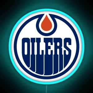 Oilers City RGB Neon Sign
