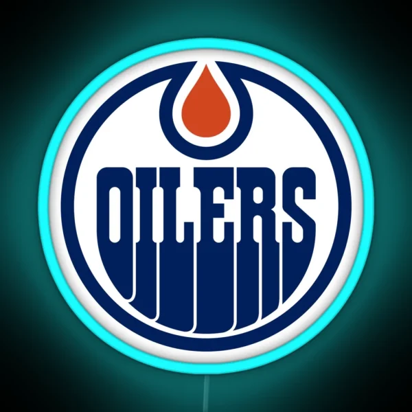 Oilers City RGB Neon Sign