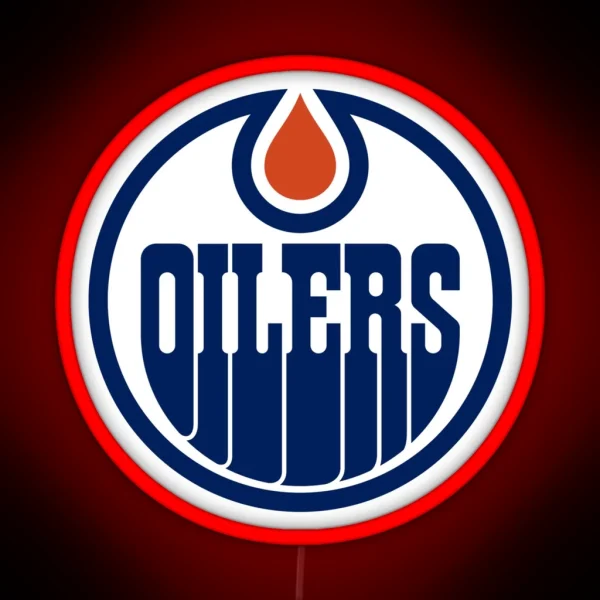 Oilers City RGB Neon Sign