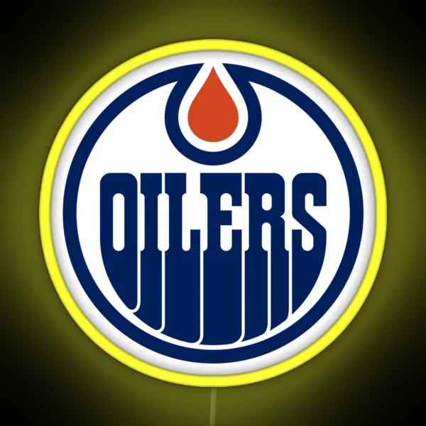 Oilers City RGB Neon Sign