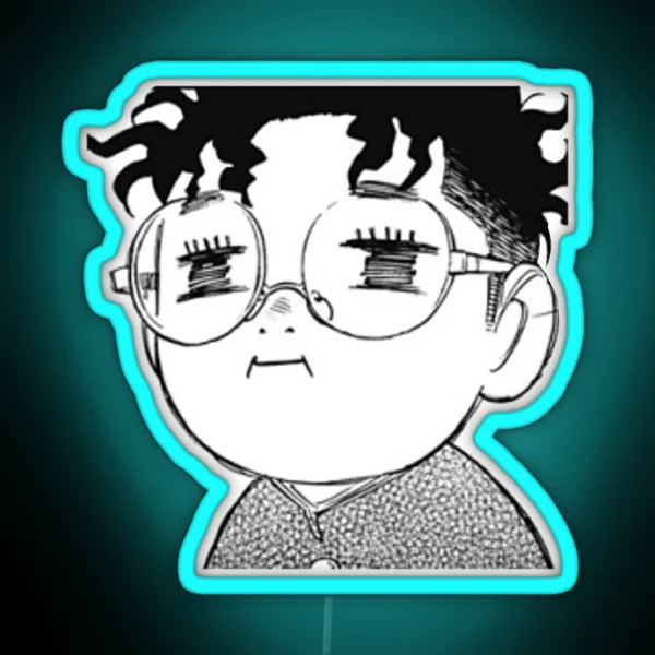 Okarun Ken Takakura Dandadan Manga RGB Neon Sign