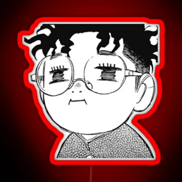 Okarun Ken Takakura Dandadan Manga RGB Neon Sign