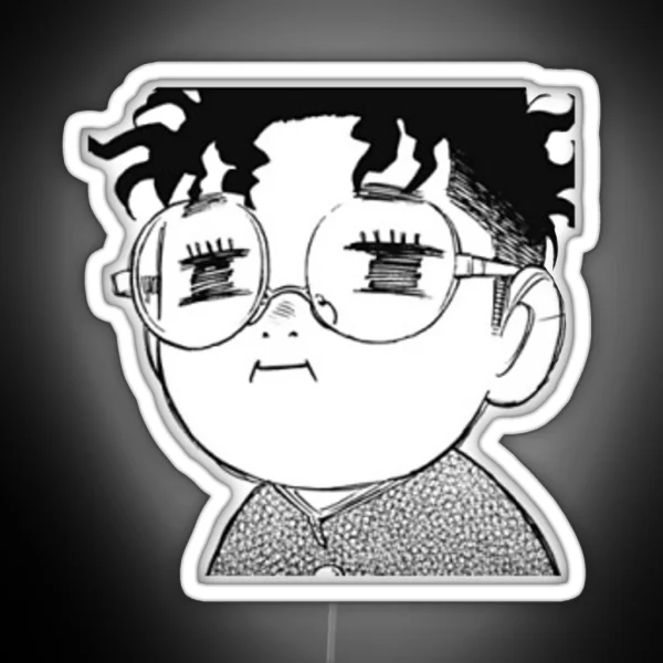 Okarun Ken Takakura Dandadan Manga RGB Neon Sign