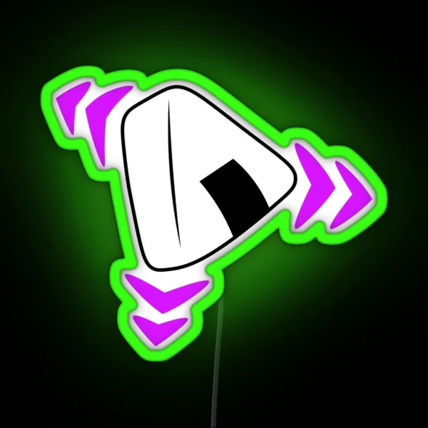 Okayus Onigiri Hololive RGB Neon Sign