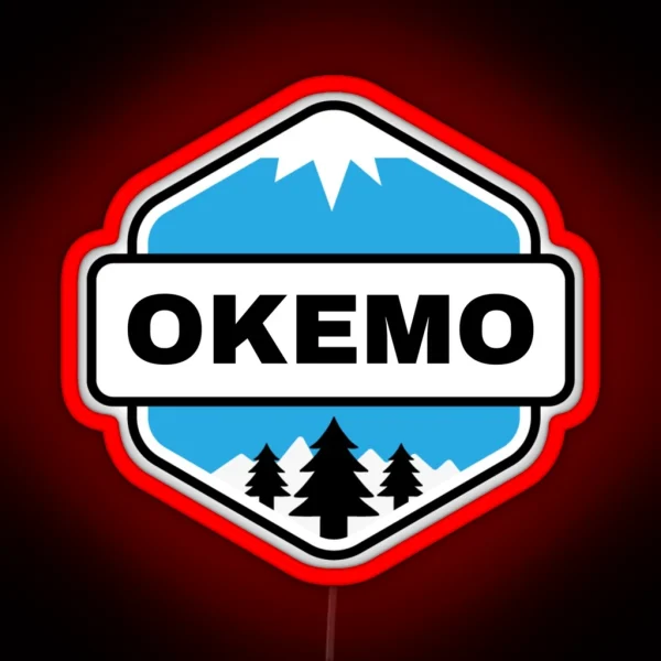 Okemo Vermont Mountain And Ski RGB Neon Sign