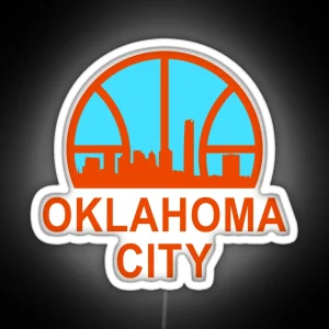 Oklahoma City Super Thunder RGB Neon Sign