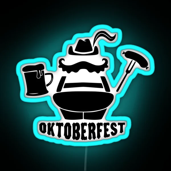Oktoberfest Beer Festival RGB Neon Sign