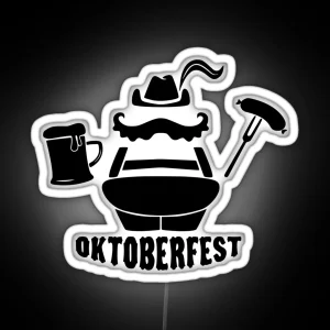 Oktoberfest Beer Festival RGB Neon Sign