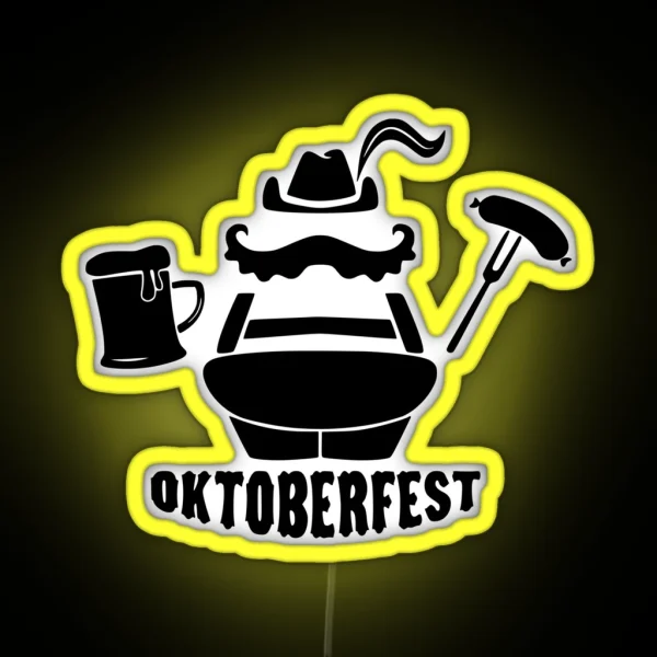 Oktoberfest Beer Festival RGB Neon Sign