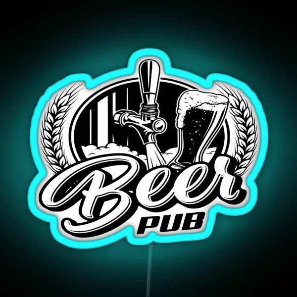 Oktoberfest Beer Festival RGB Neon Sign