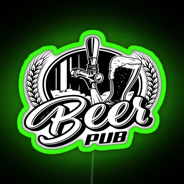 Oktoberfest Beer Festival RGB Neon Sign