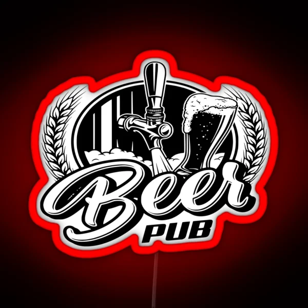 Oktoberfest Beer Festival RGB Neon Sign