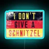 oktoberfest germany neon rgb sign i don't give a schnitzel german flag gear
