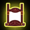 oktoberfest lederhosen cute german bavarian men boys rgb neon sign yellow