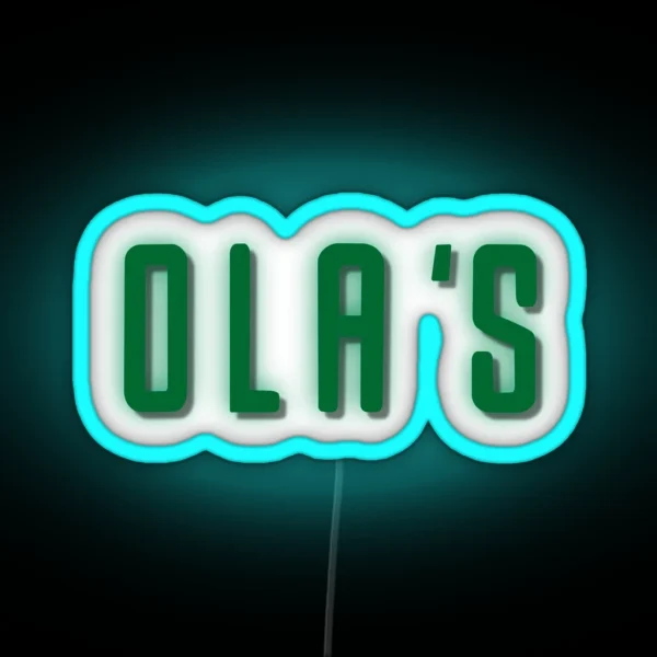 Ola S Restaurant RGB Neon Sign