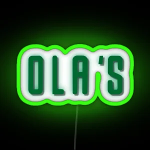 Ola S Restaurant RGB Neon Sign