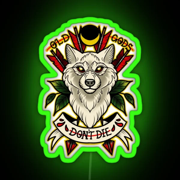Old Gods RGB Neon Sign