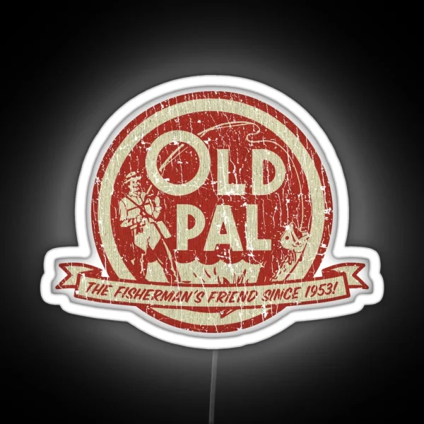 Old Pal Tackle Boxes 1953 RGB Neon Sign