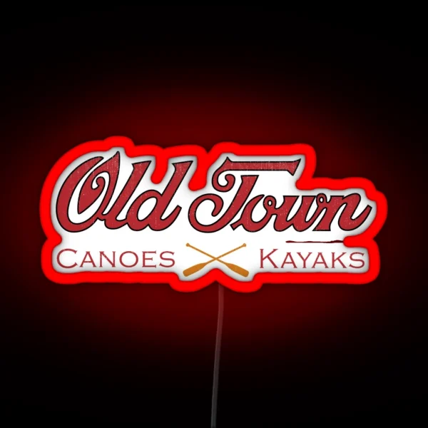 Old Town Canoes Kayaks RGB Neon Sign