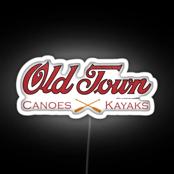 Old Town Canoes Kayaks RGB Neon Sign