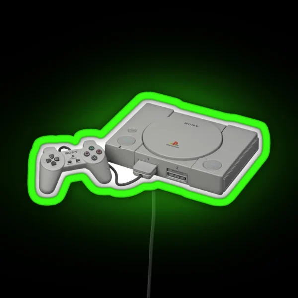 Oldskool Gaming RGB Neon Sign