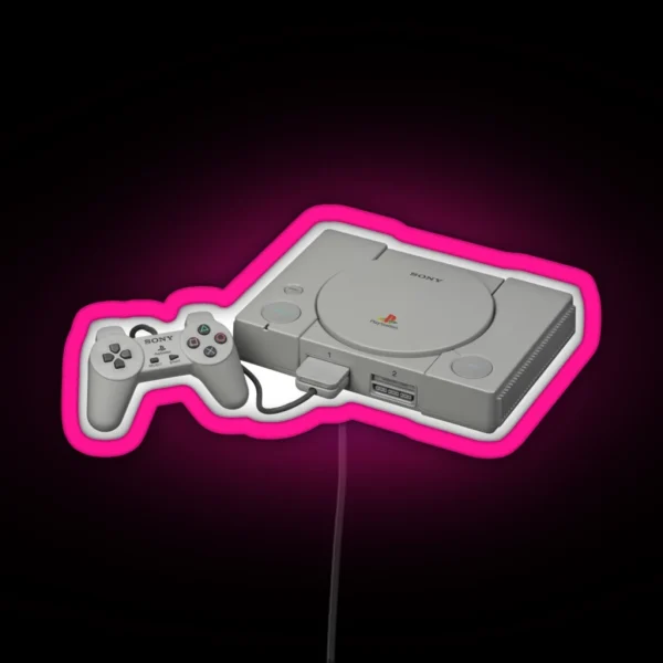 Oldskool Gaming RGB Neon Sign