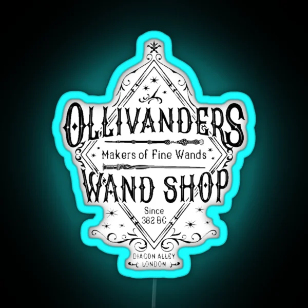 Ollivanders RGB Neon Sign