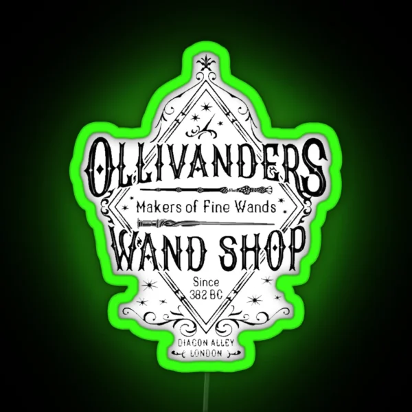 Ollivanders RGB Neon Sign