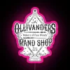 ollivanders rgb neon sign pink