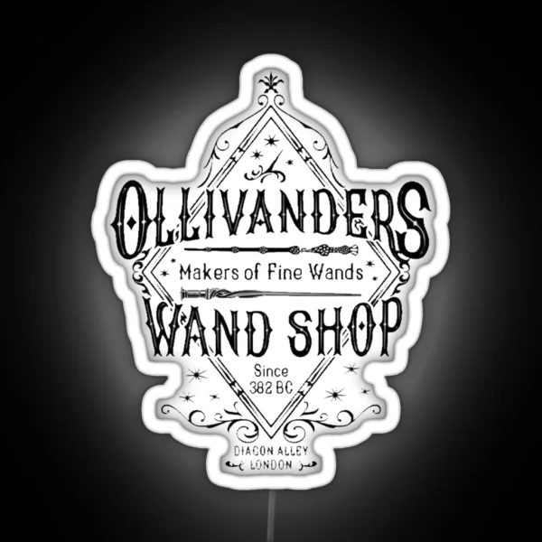 Ollivanders RGB Neon Sign