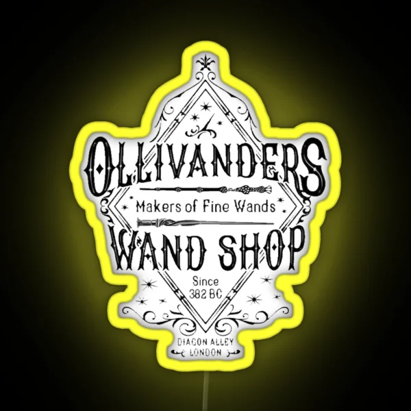 Ollivanders RGB Neon Sign