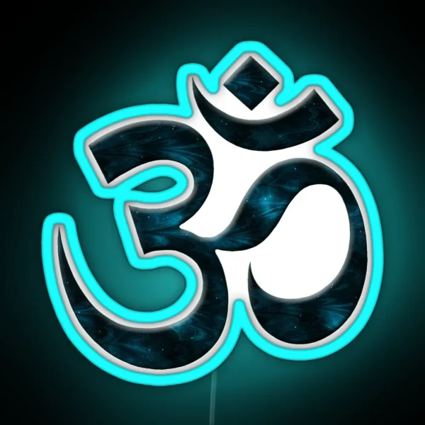Om Symbol RGB Neon Sign