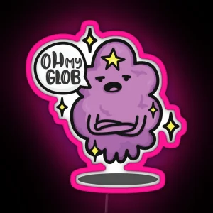 OMG Lumpy Space Princess RGB Neon Sign